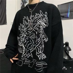 Oversized Godzilla Sweater